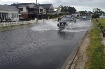 Bucklands Beach, King Tide 30.10.15