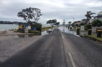 Bucklands Beach, King Tide 30.10.15